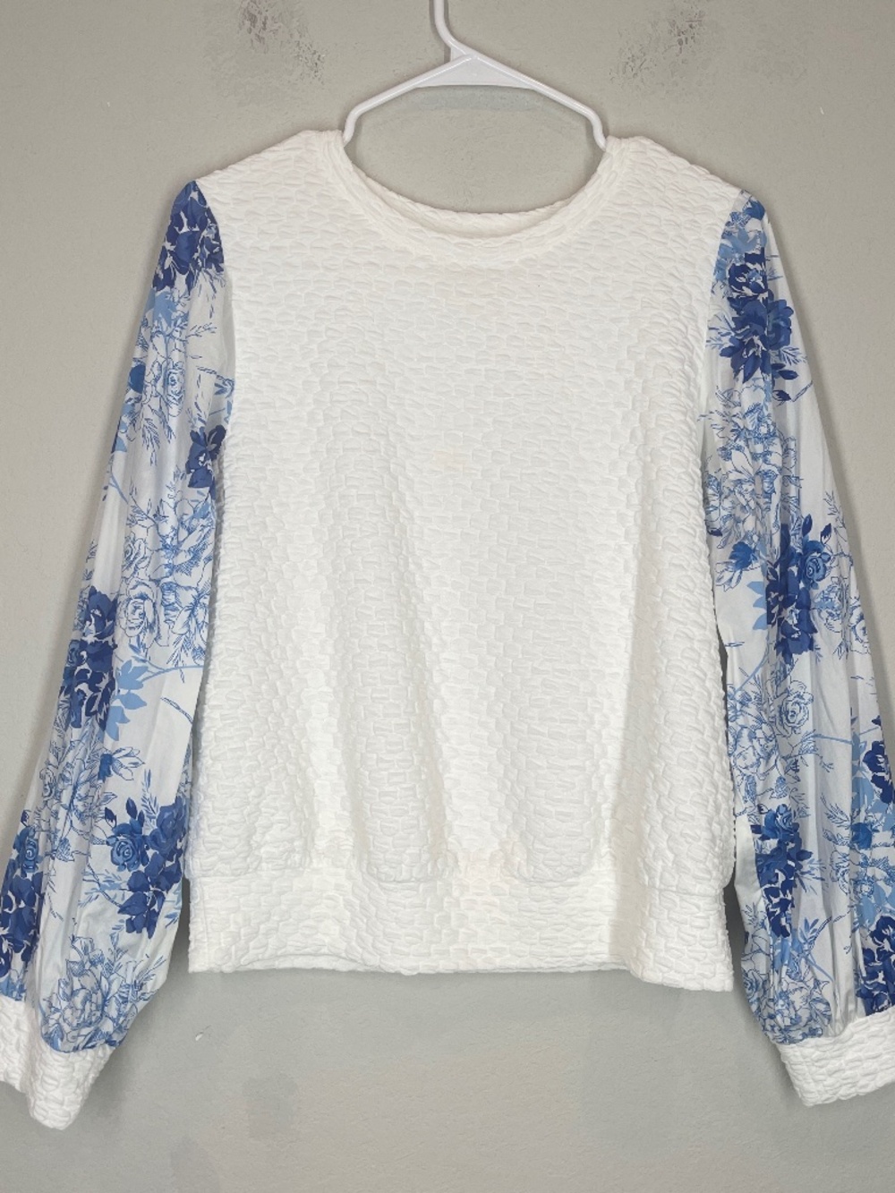 Porridge Anthropologie Top Womens M Floral Long Sleeves Boho